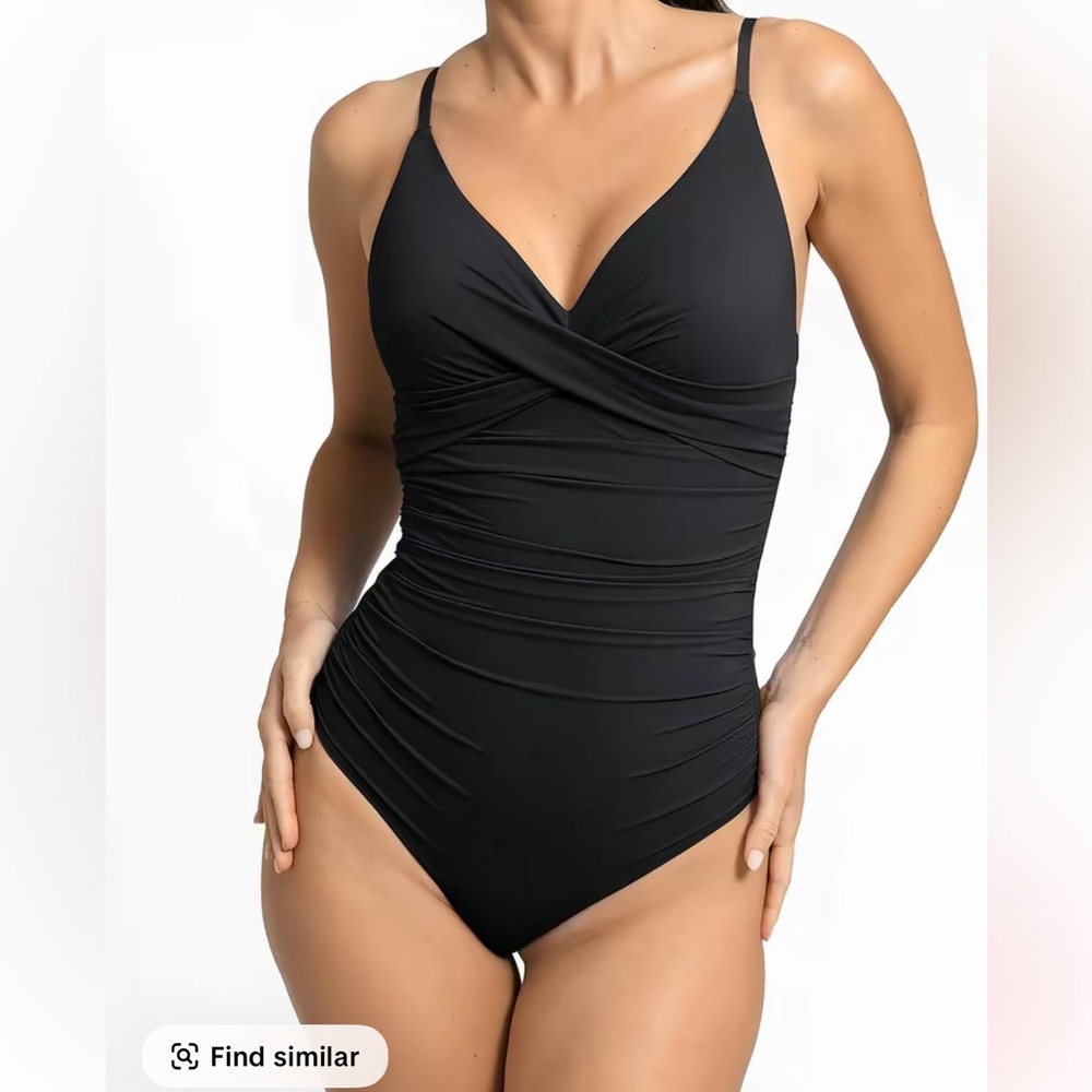 Elegant Black Women's Swimsuit